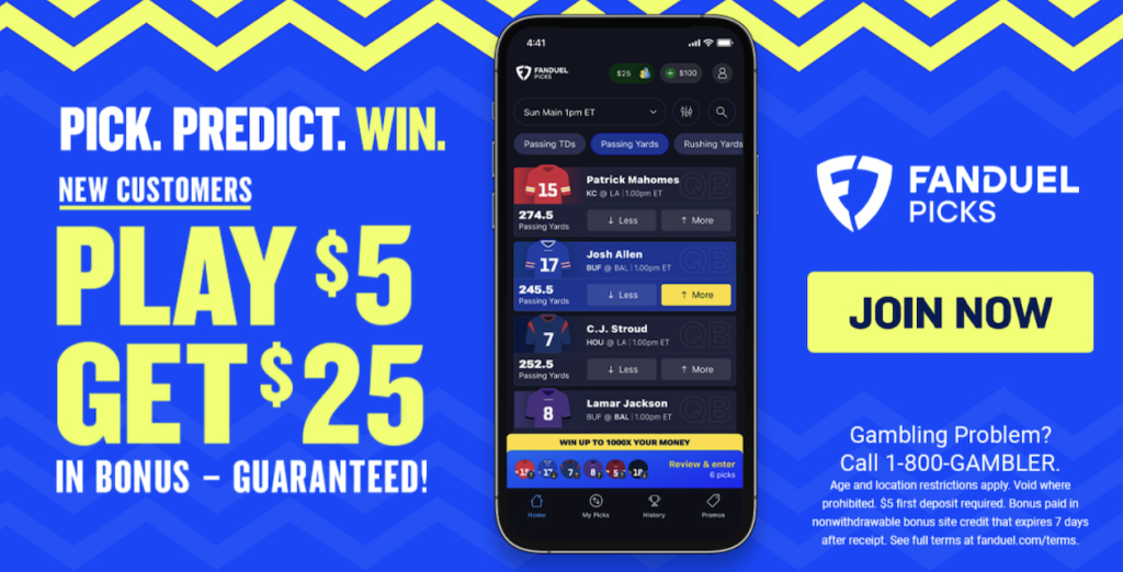 December 2025 New Welcome Offer FanDuel Picks