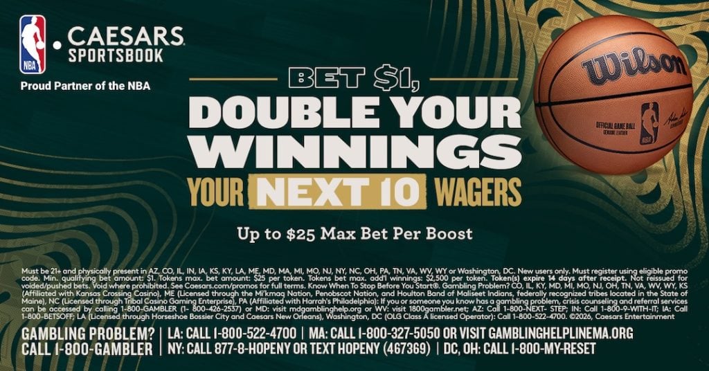 Caesars Sportsbook March 2026 Welcome Bonus