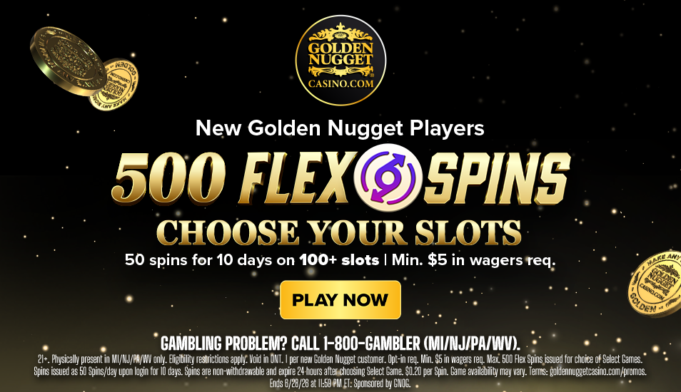 Golden Nugget Casino Welcome Offer June 2026