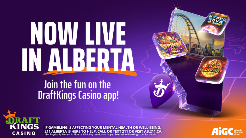 DraftKings Casino Alberta Launch Promo July 2026