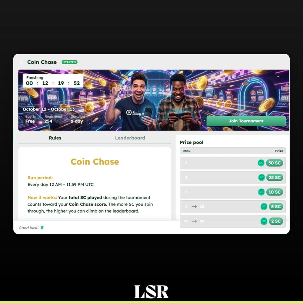Lucky.Me - Coin Chase Tournament