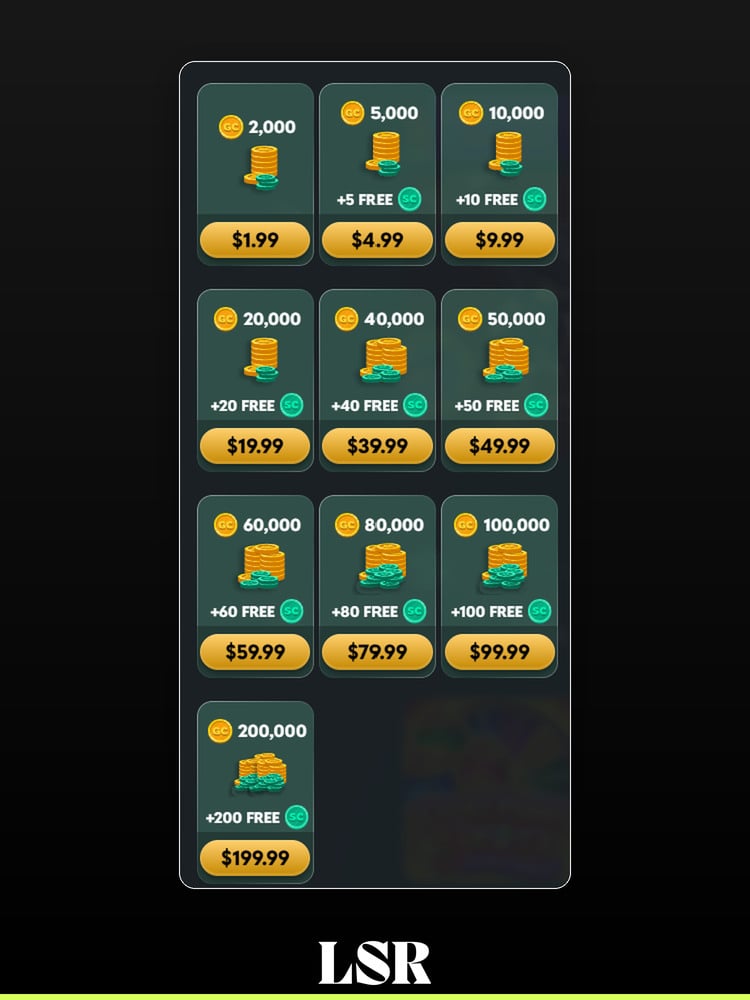 Lucky.Me - Gold Coin Packages