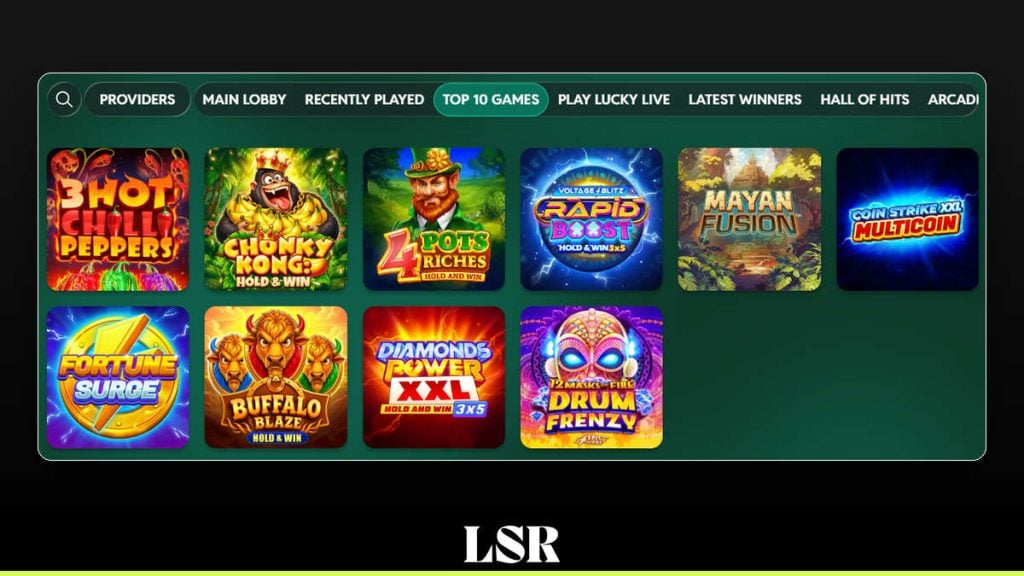 Lucky.Me - Top 10 Games