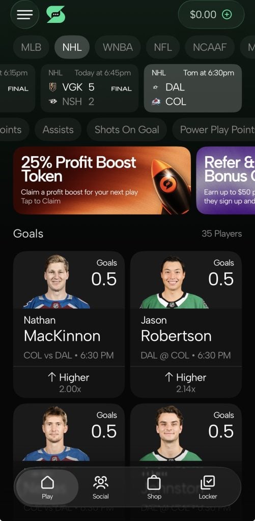 SmackTok user interface