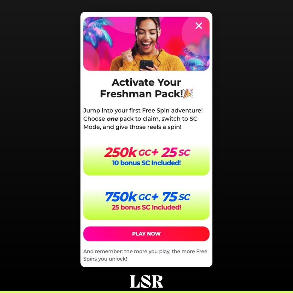 FreeSpin Casino new coin pack