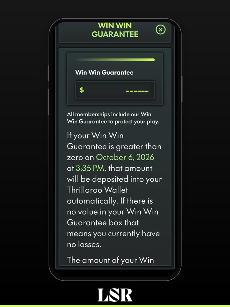 Thrillaroo Win-Win Guarantee